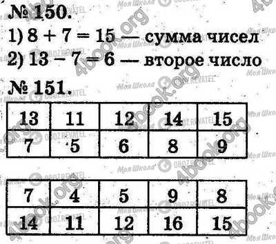ГДЗ Математика 2 класс страница 150-151
